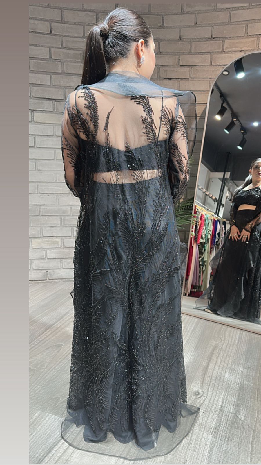 Nia Black katdana Jacket style