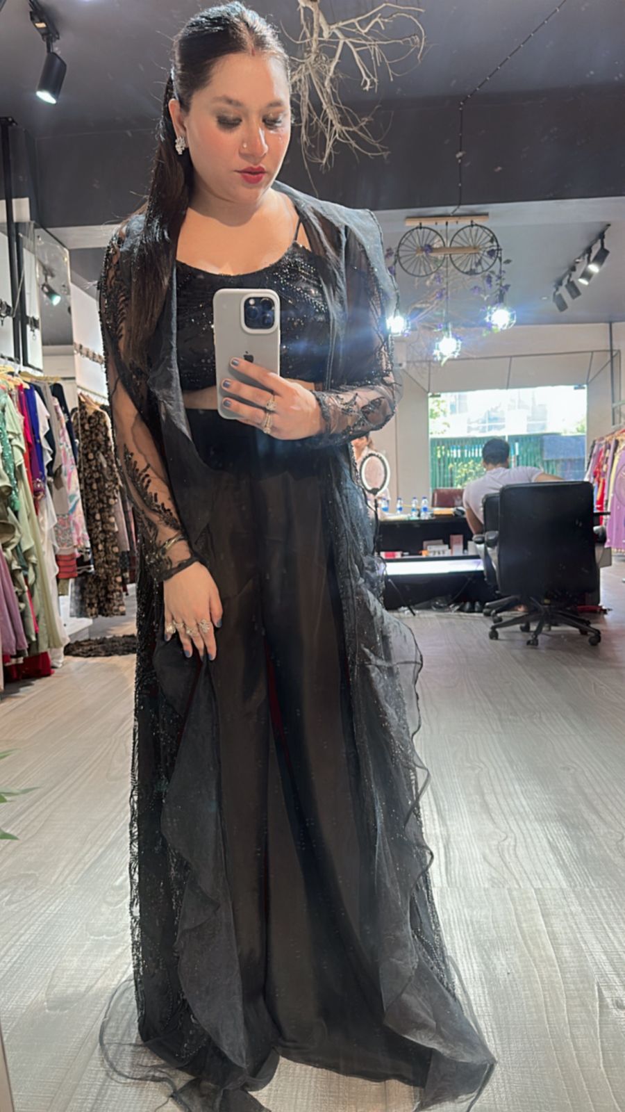 Nia Black katdana Jacket style