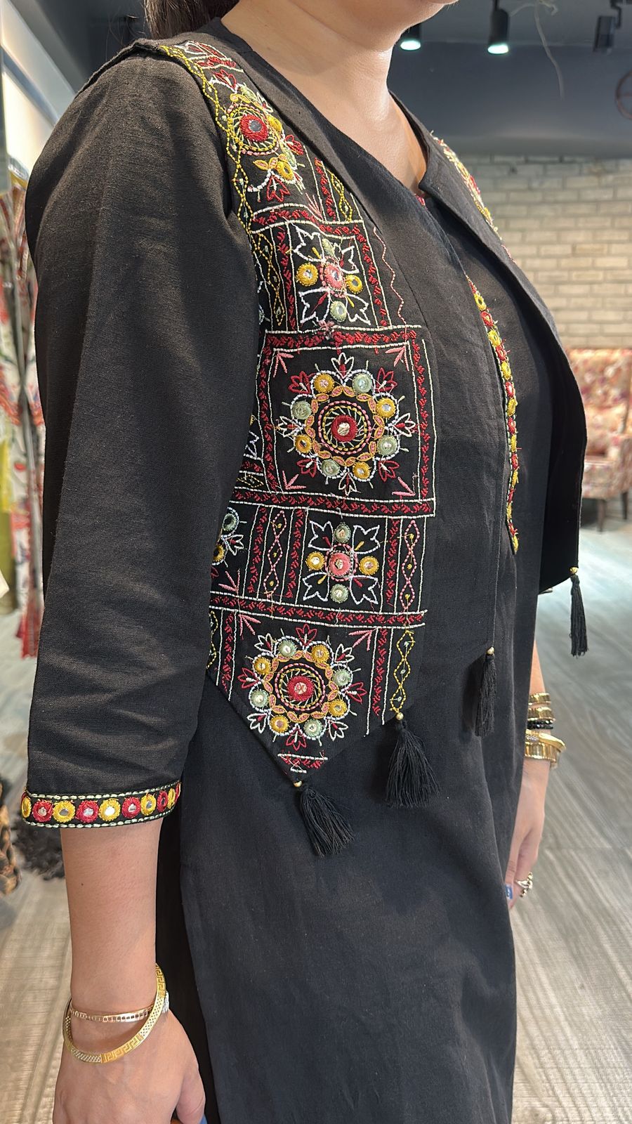 Jogan jacket kurta set