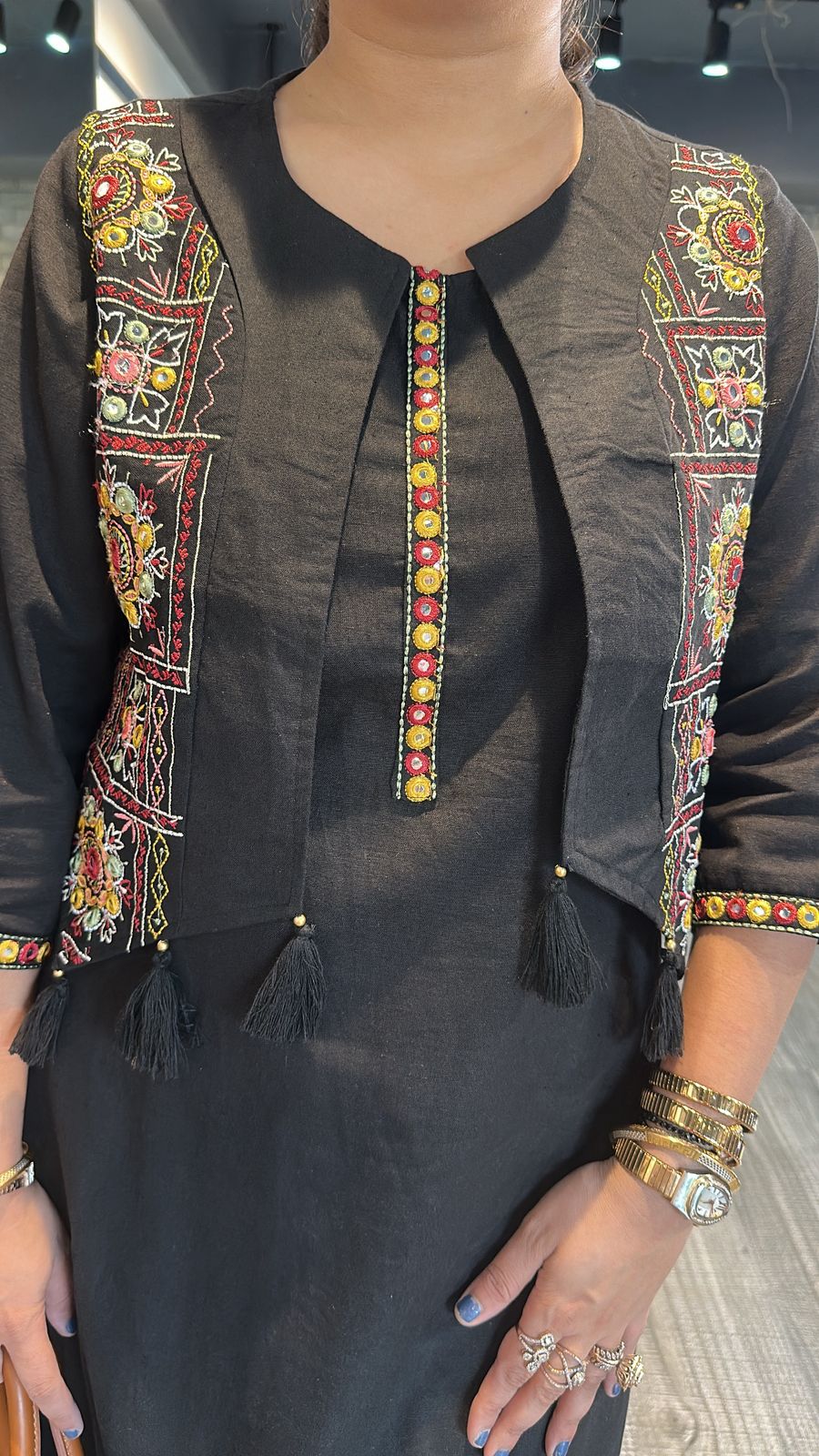 Jogan jacket kurta set