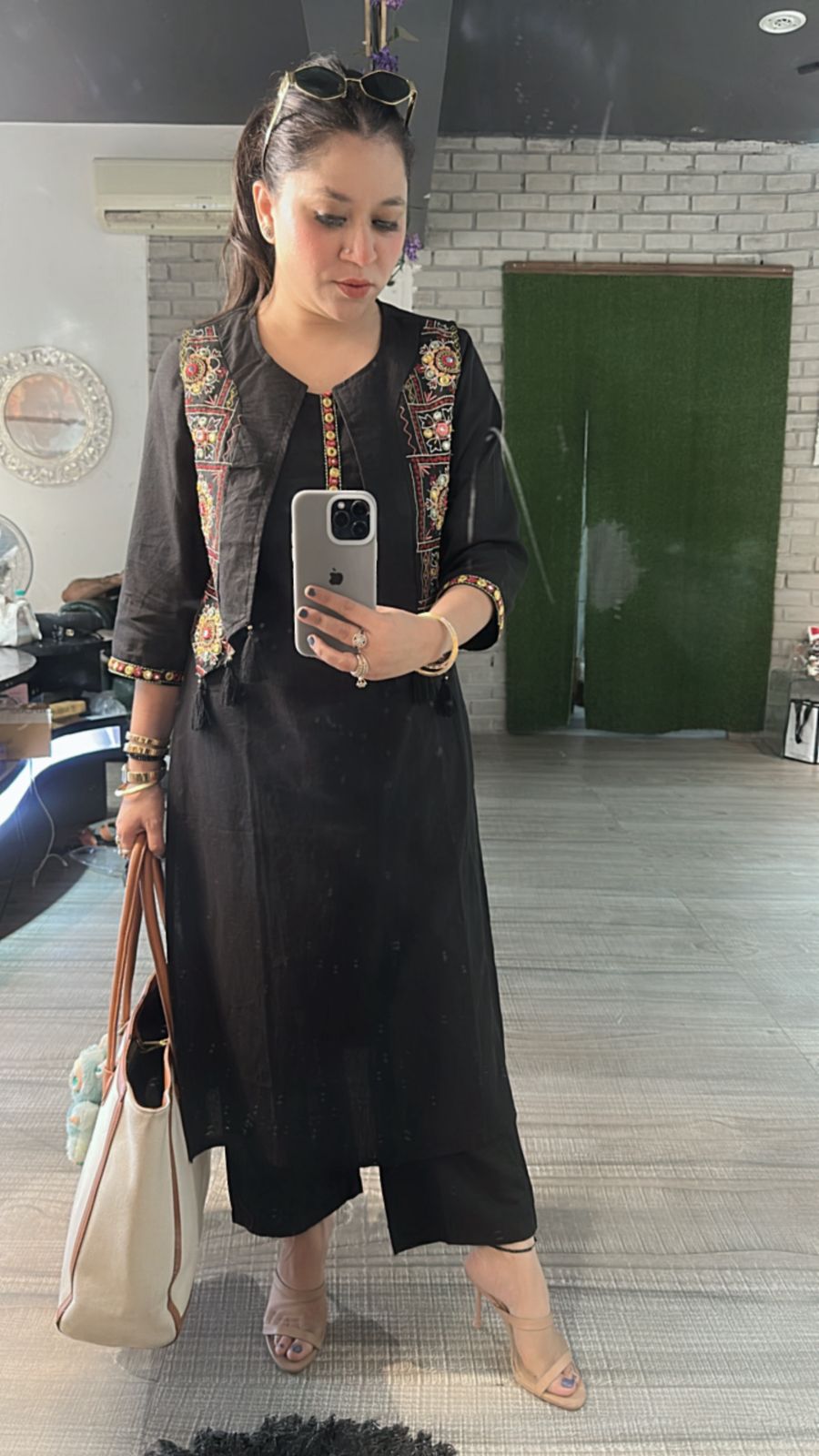 Jogan jacket kurta set