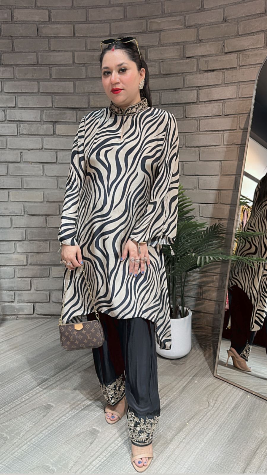 Zoo zebra Digital Farshi cordset