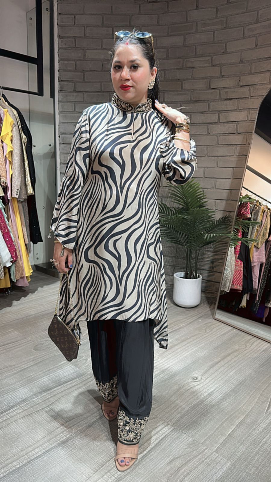 Zoo zebra Digital Farshi cordset