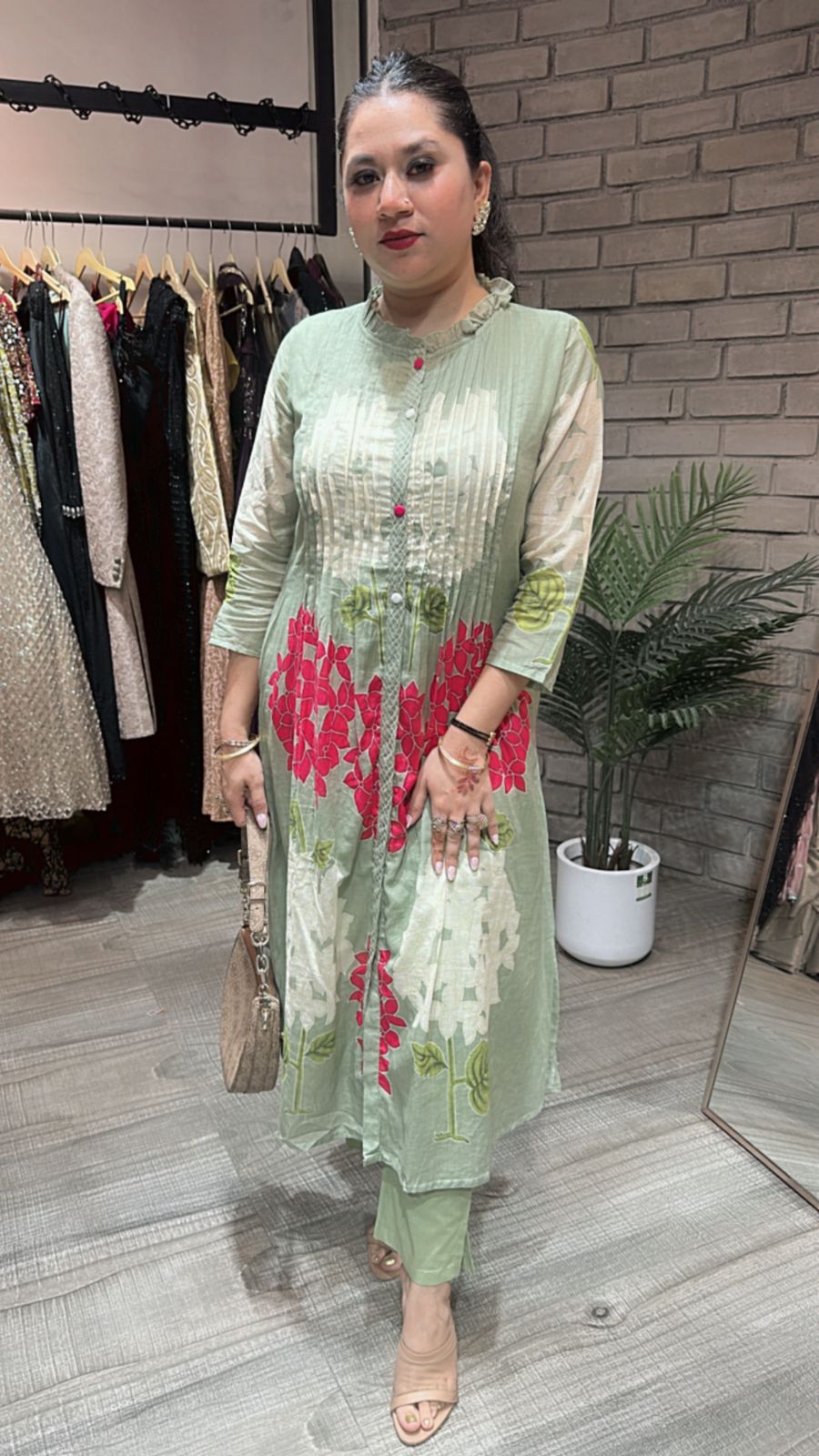 Marava Digital print Cordset