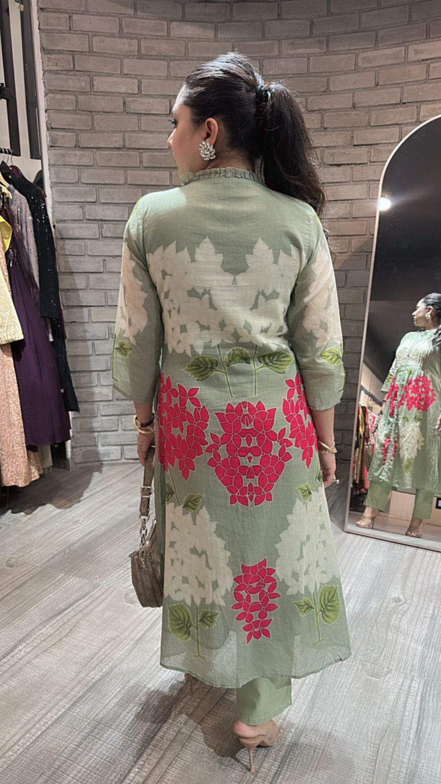 Marava Digital print Cordset