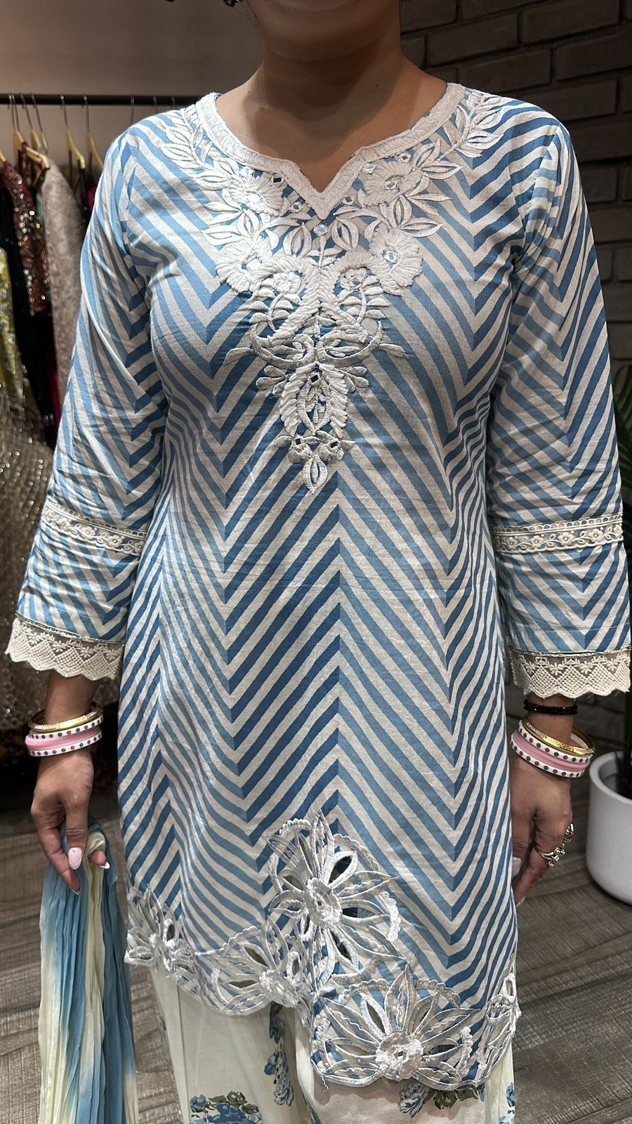 Masaba Blue Farshi Salwar Suit