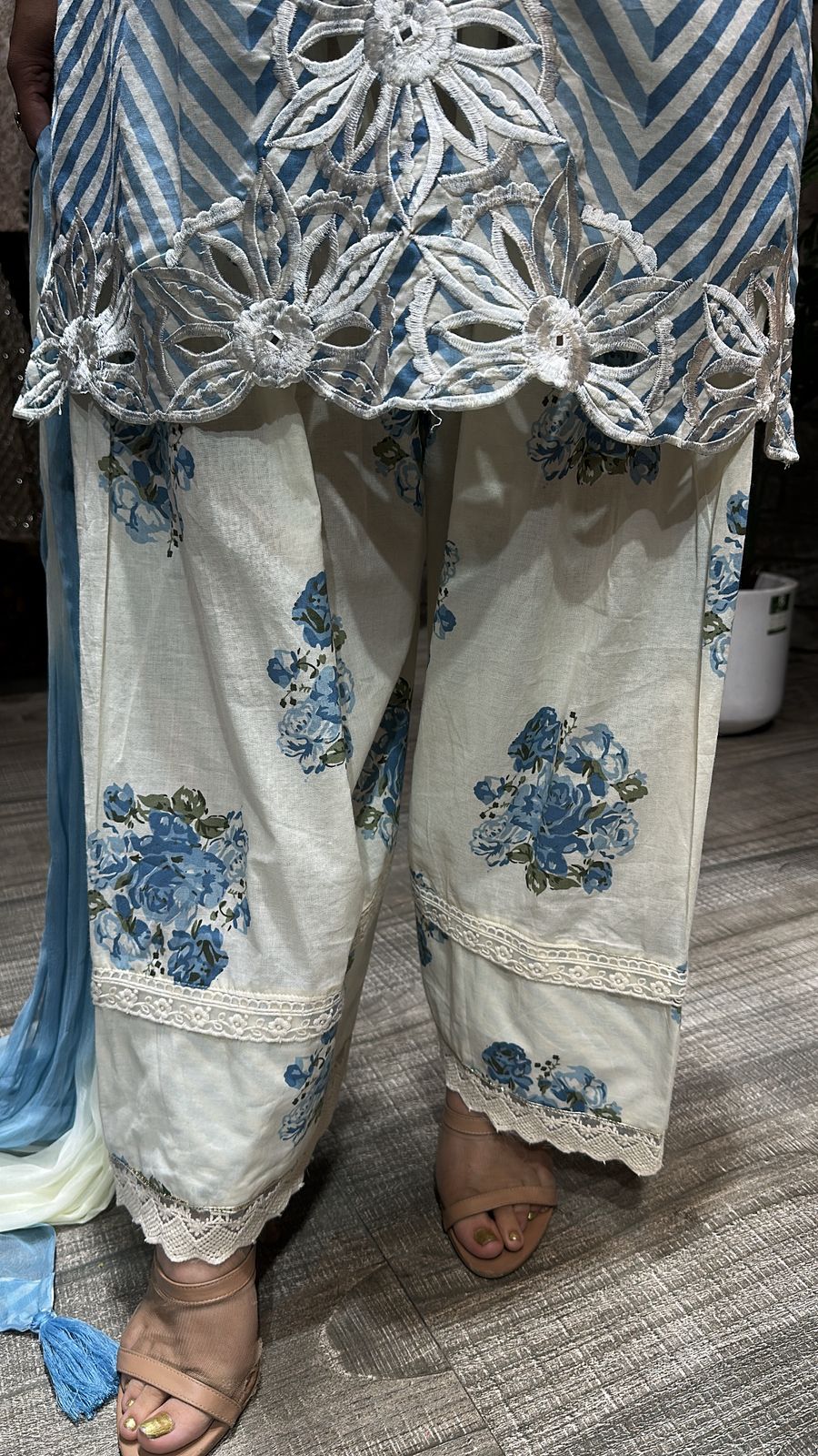 Masaba Blue Farshi Salwar Suit