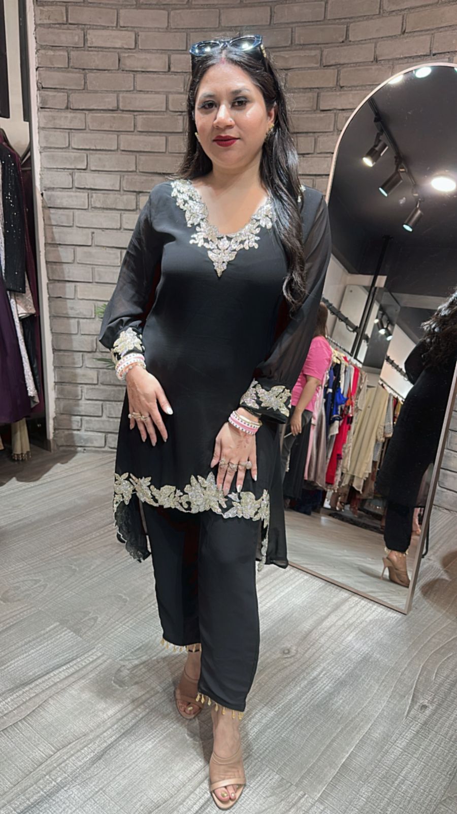 Smokey Black Katdana cordset
