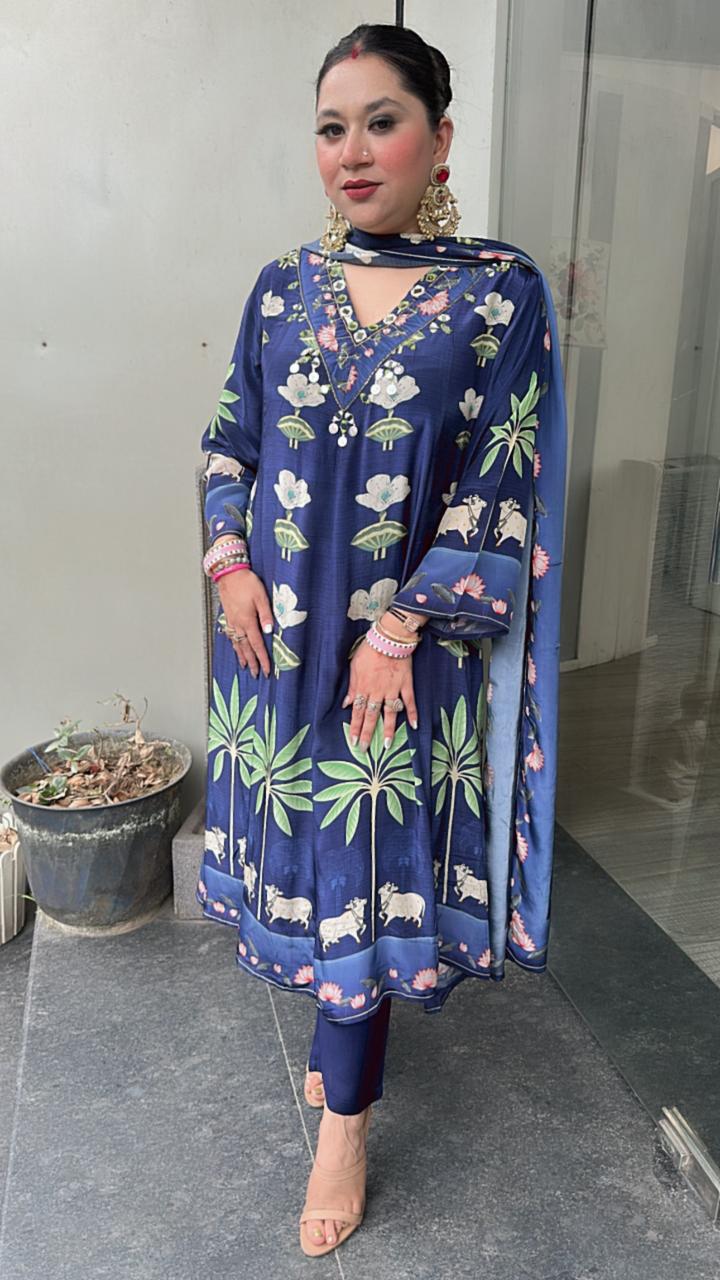Moo Cow lotus Digital Aline suit