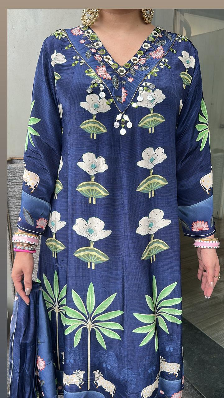 Moo Cow lotus Digital Aline suit