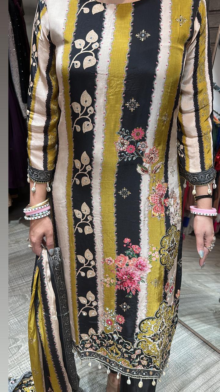 Grapes Digital Print Suit