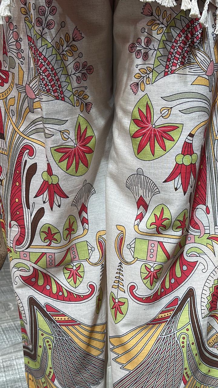 Jhilmil Hot Pink printed pants cordset