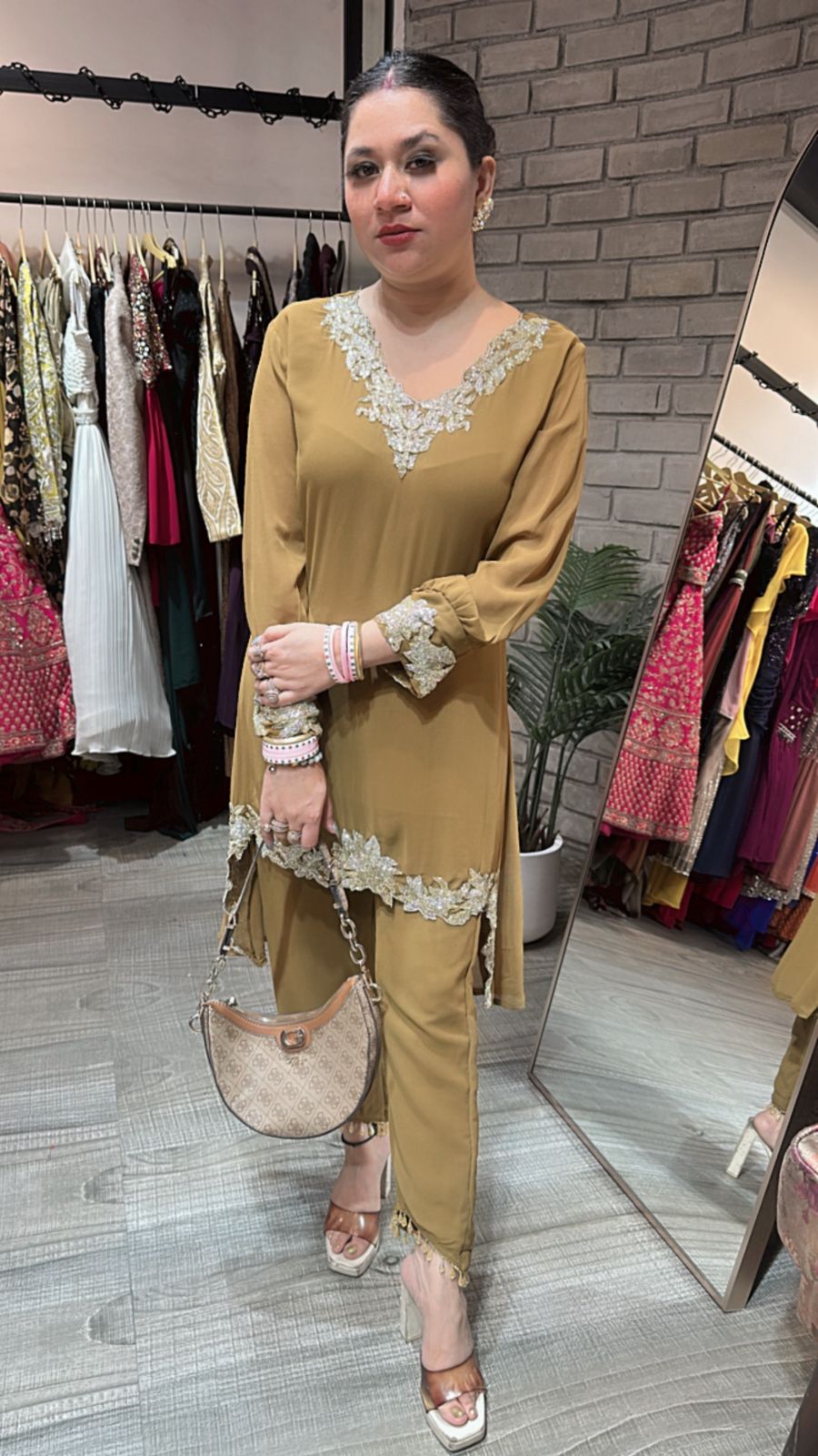 Smokey Beige Katdana cordset