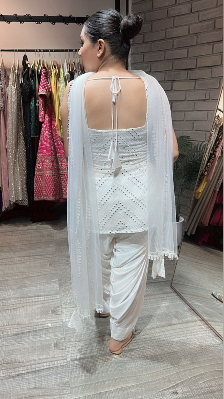India Mirror suit