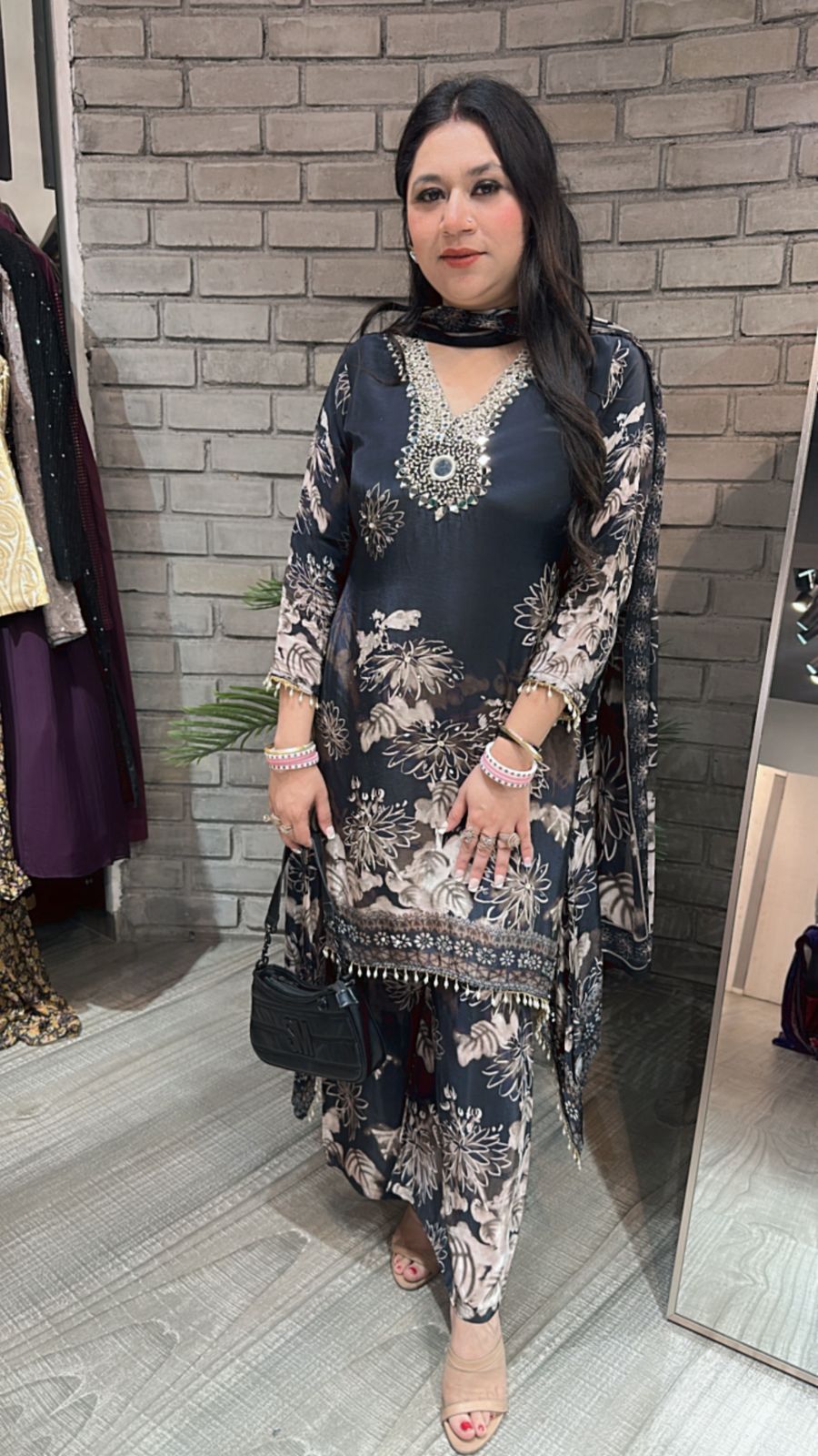 Gazal Mirror c-cut Digital Suit