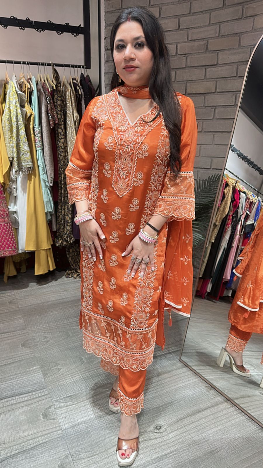 Evoke Rust Thread work suit