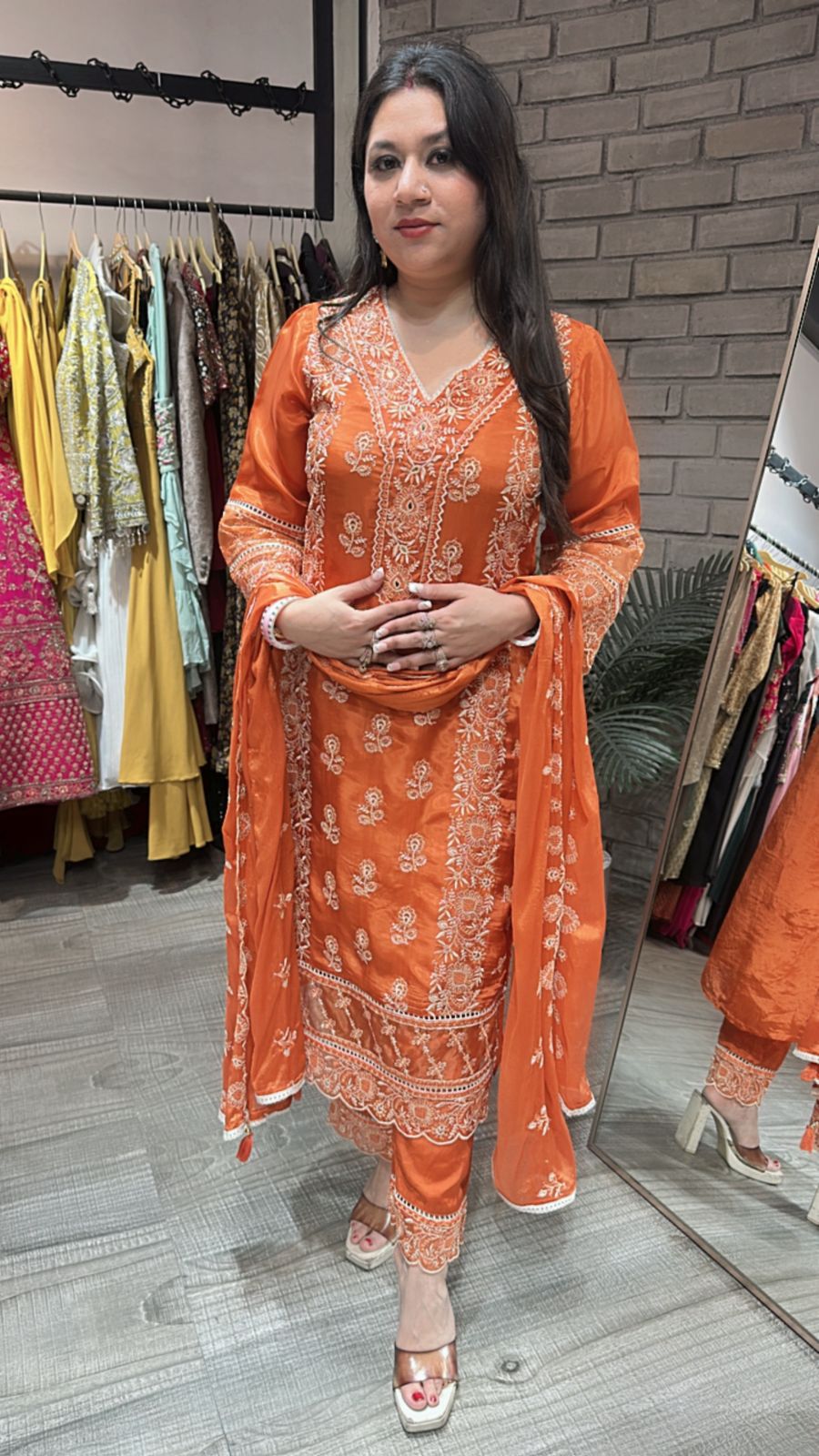 Evoke Rust Thread work suit