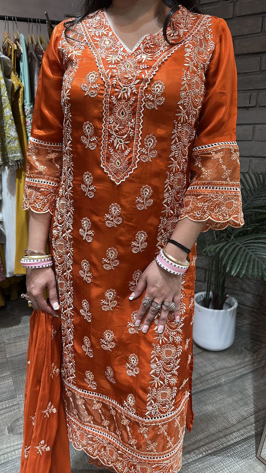 Evoke Rust Thread work suit