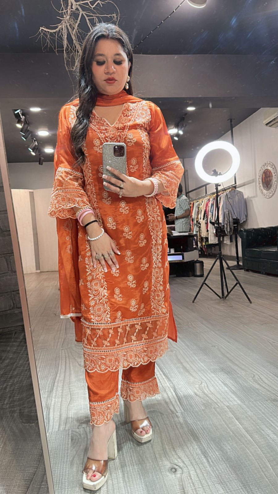 Evoke Rust Thread work suit