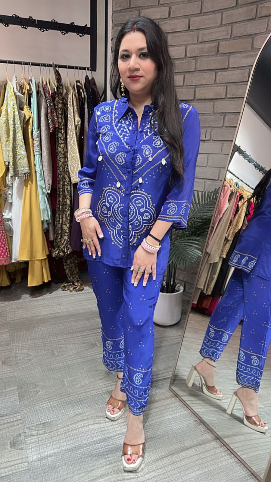 Masoom Electric Blue Digital Cordset