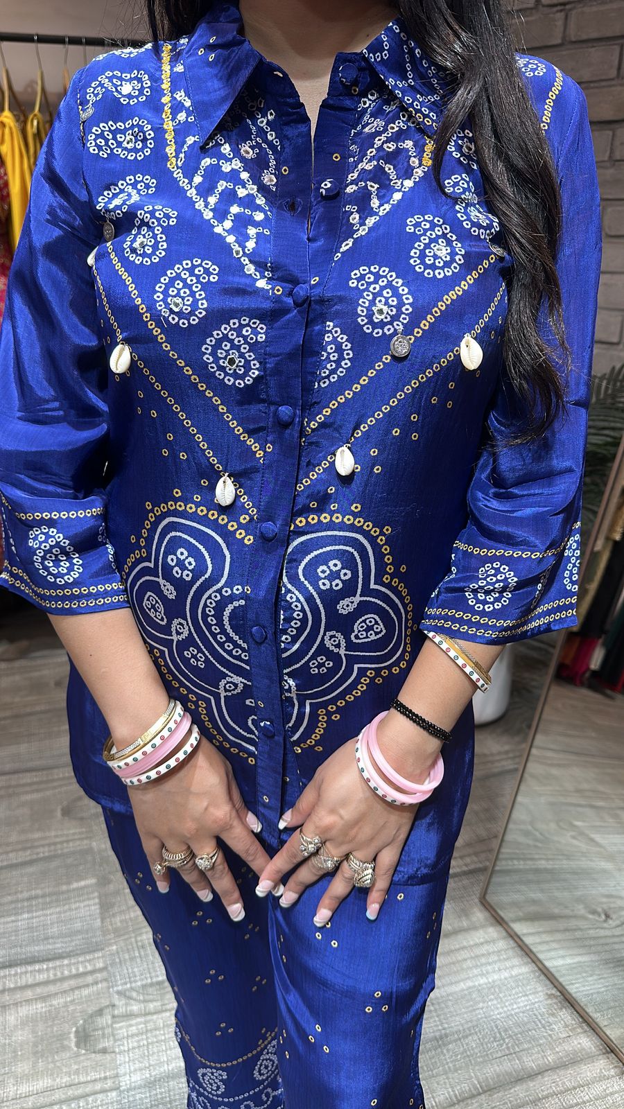 Masoom Electric Blue Digital Cordset