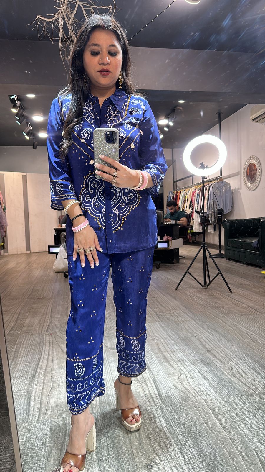 Masoom Electric Blue Digital Cordset