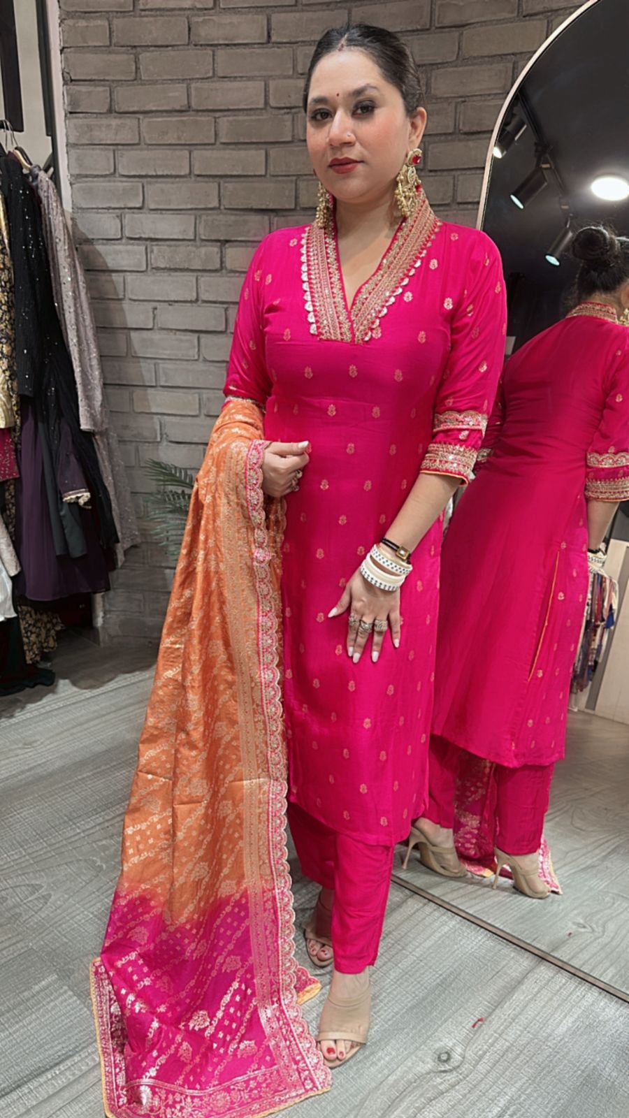 Morin Heavy Dupatta Suit