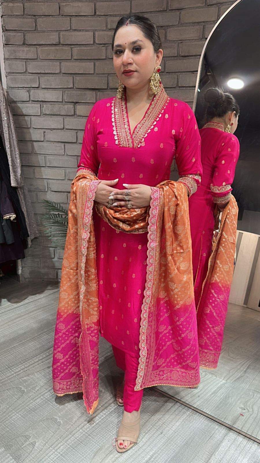 Morin Heavy Dupatta Suit