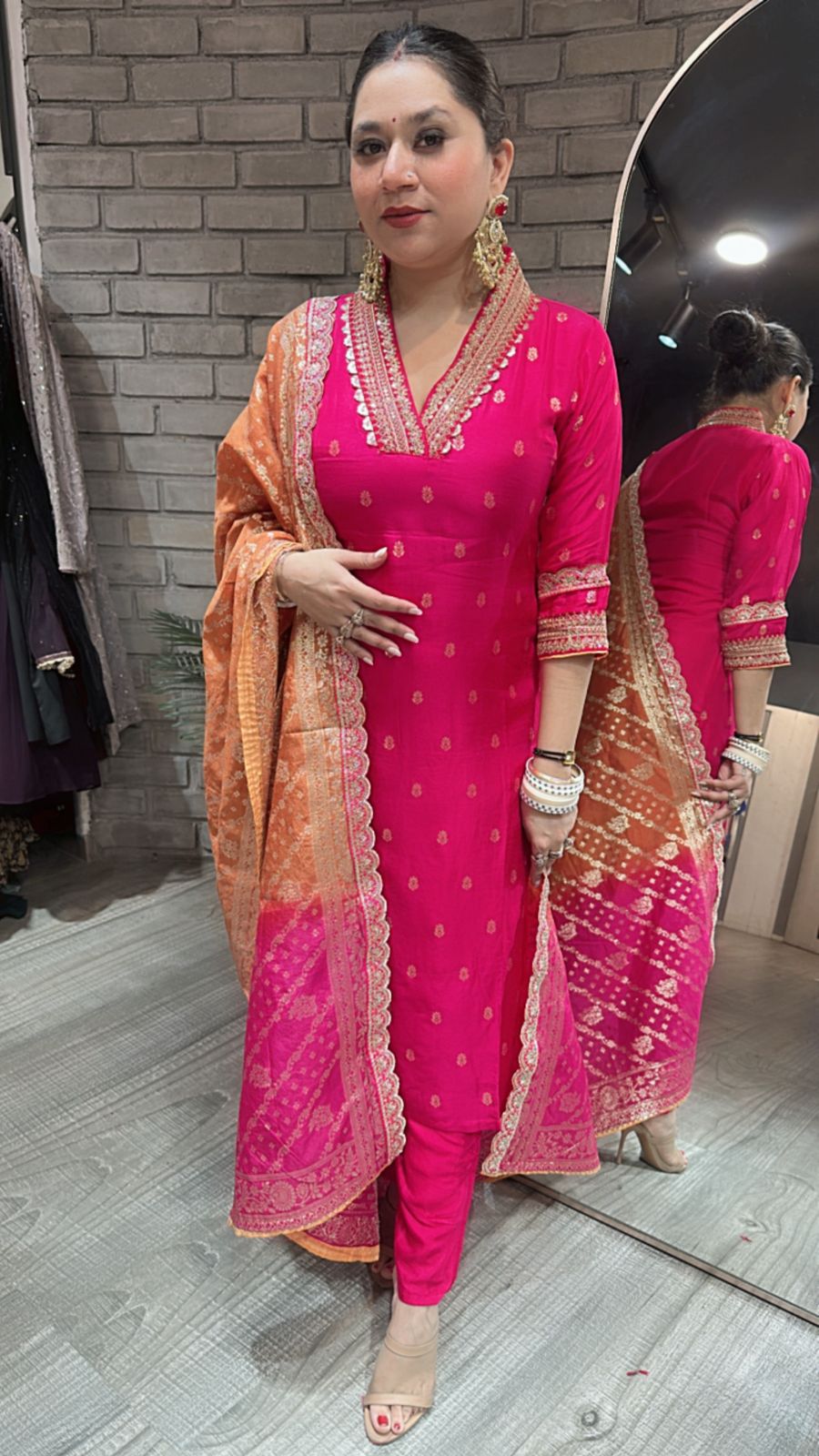 Morin Heavy Dupatta Suit