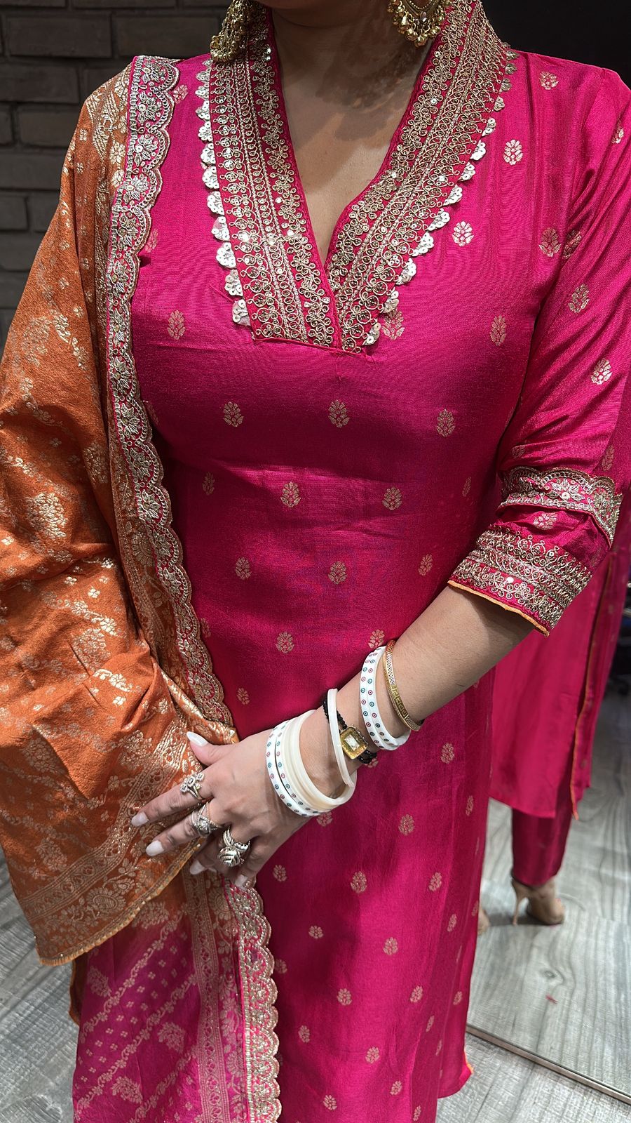 Morin Heavy Dupatta Suit