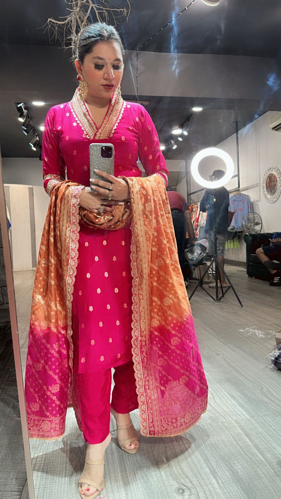 Morin Heavy Dupatta Suit