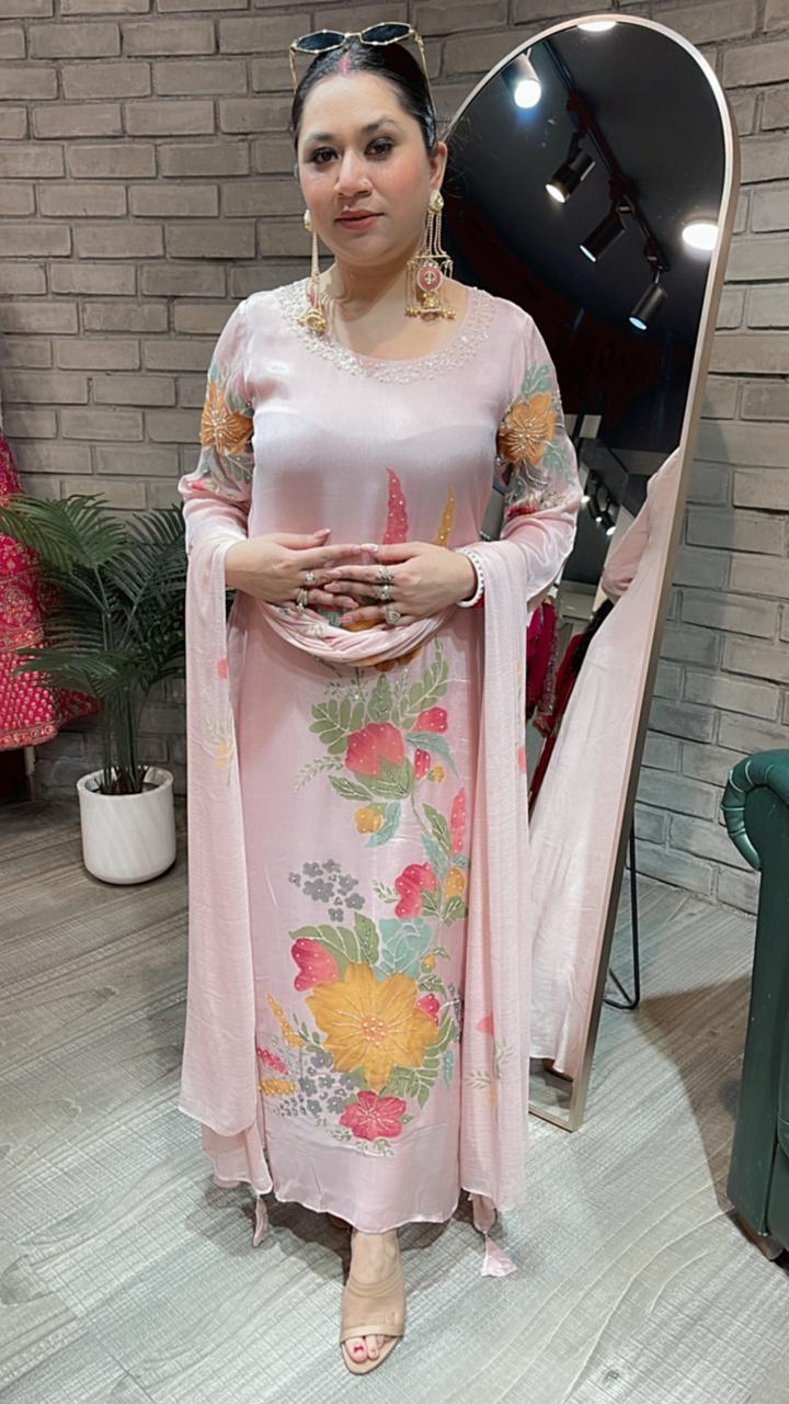 Strawberry C-Cut Designer suit