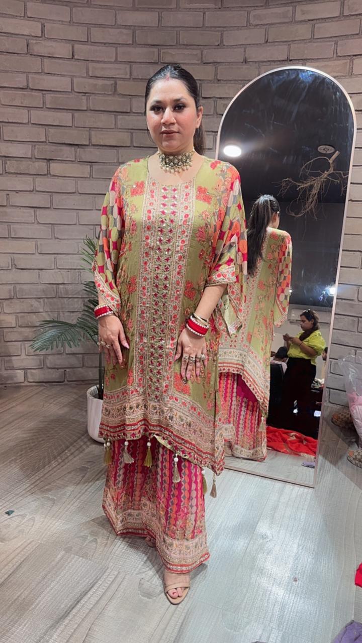 Baliye Digital 3pc Kaftan Set