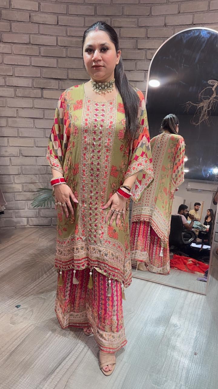 Baliye Digital 3pc Kaftan Set