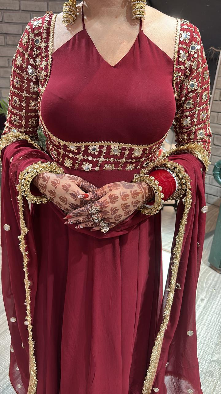 Nk karwa Designer Anarkali suit