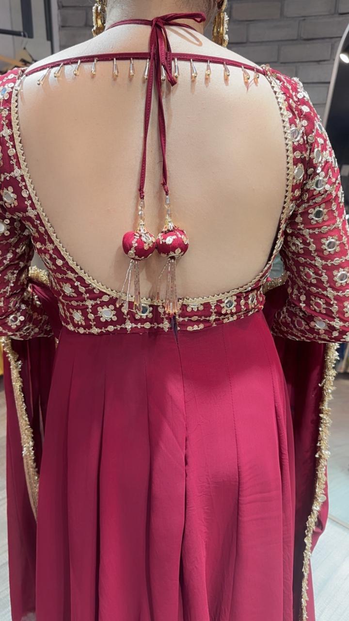 Nk karwa Designer Anarkali suit