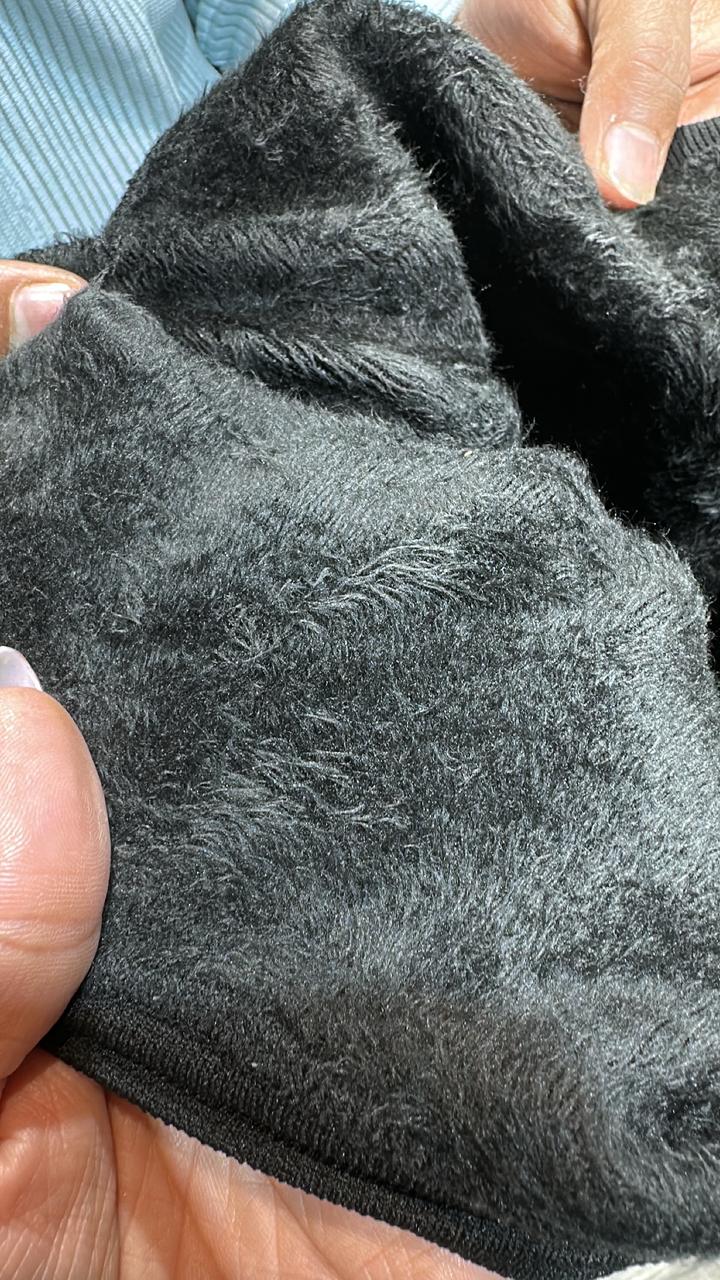 Warm Black Jegging with socks