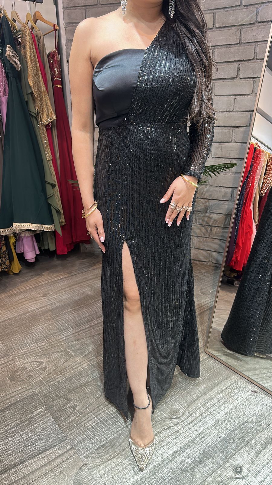 Nk Black Sanya Birthday Dress