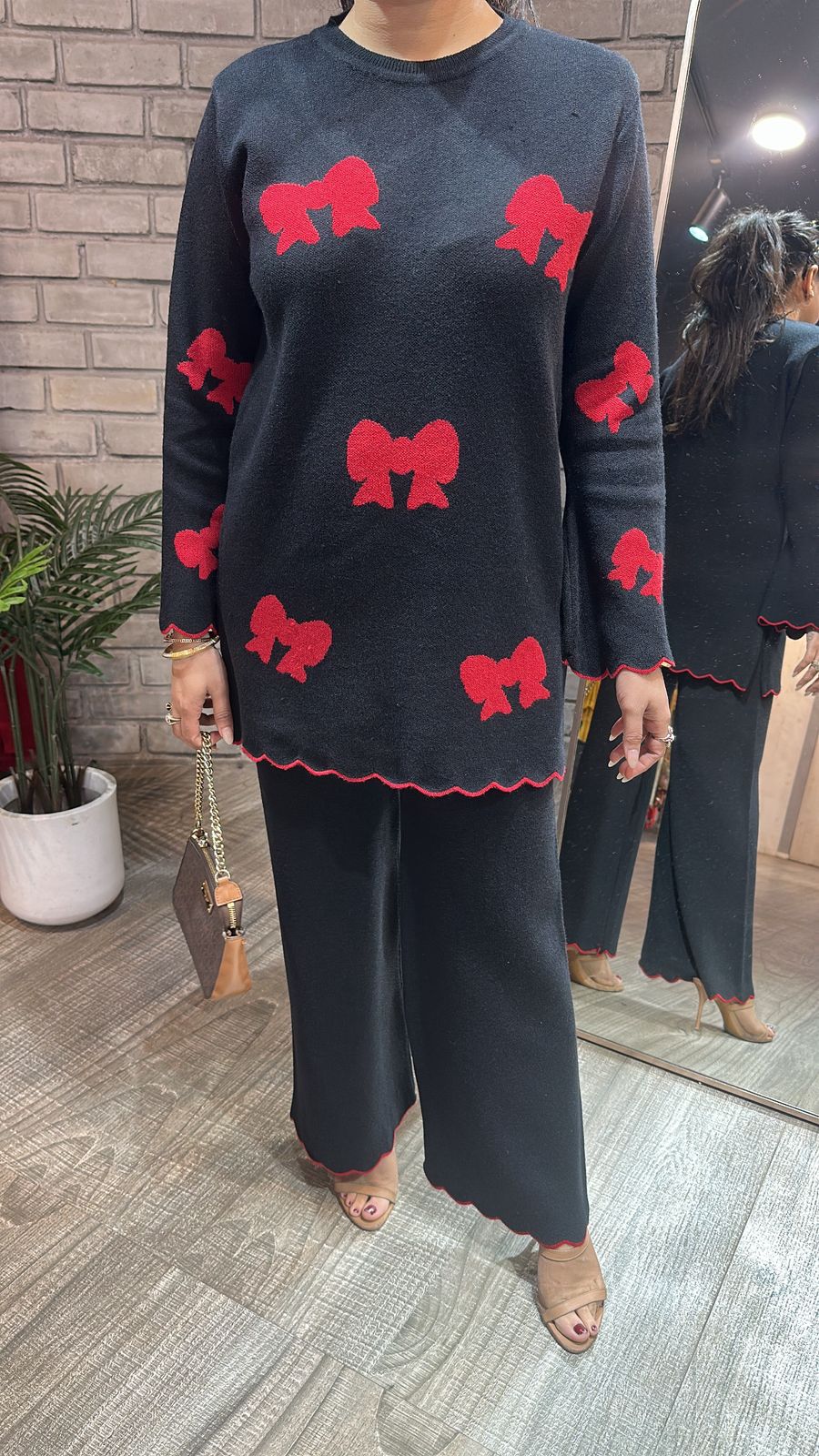 Blackberries Woolen Cordset