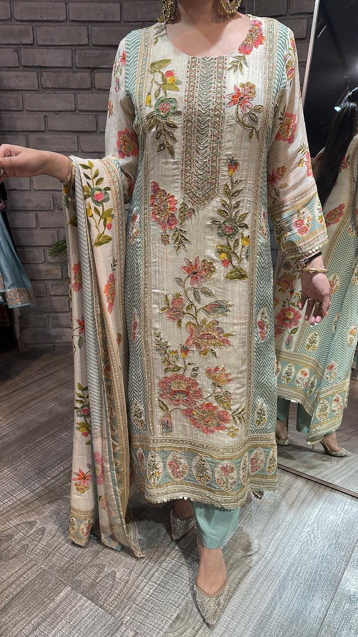 Mayan Digital c-cut Designer suit