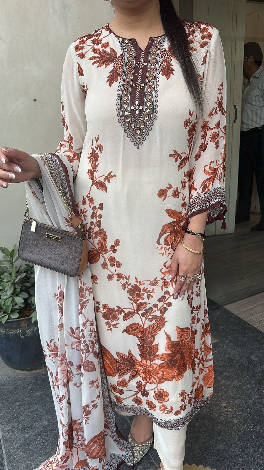 Gulzaar Digital print Designer Suit