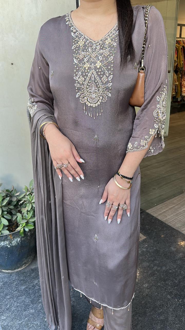 Jeera Mouse Katdana Designer Suit