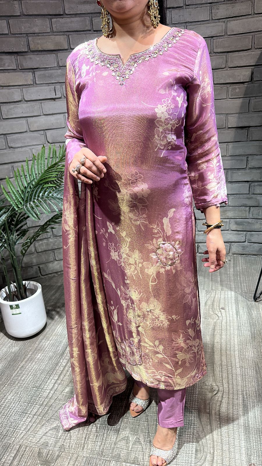 Topaz Lavander Shimmer Digital Suit