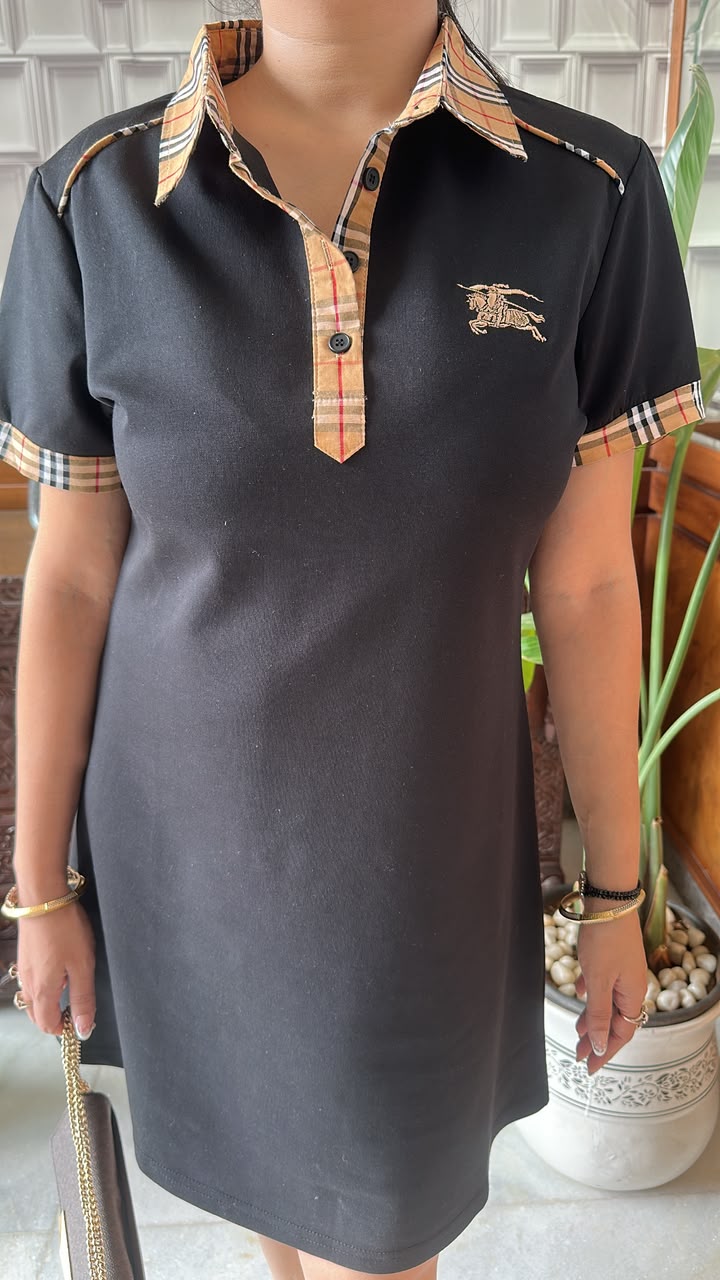 Loya Black 1pc Dress