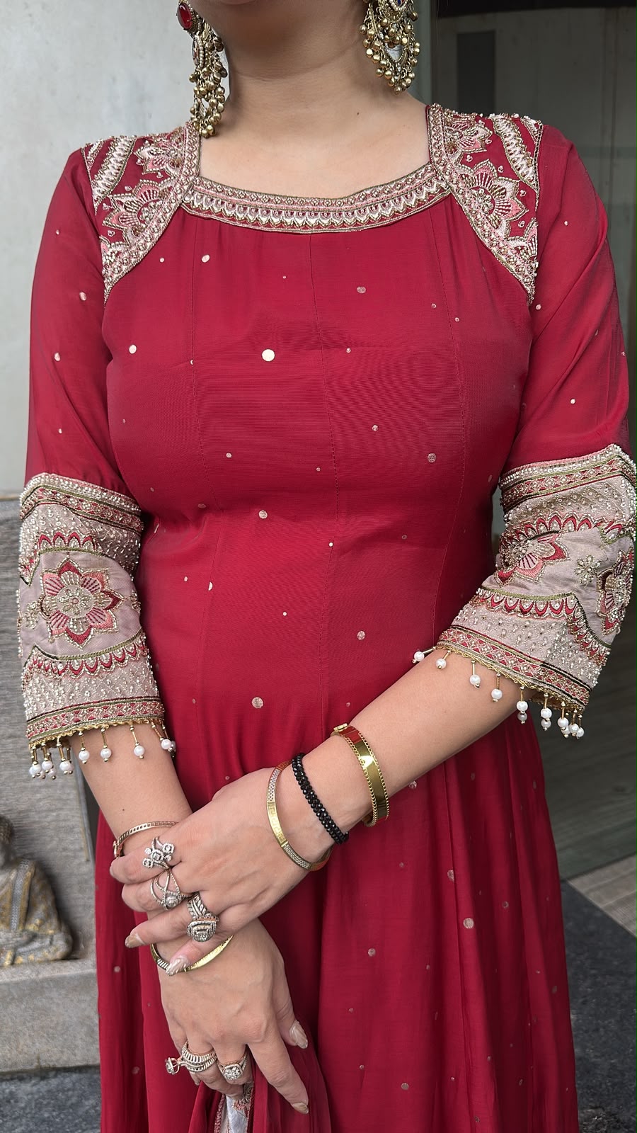 Mehbooba Embroidered Designer Anarkali Suit