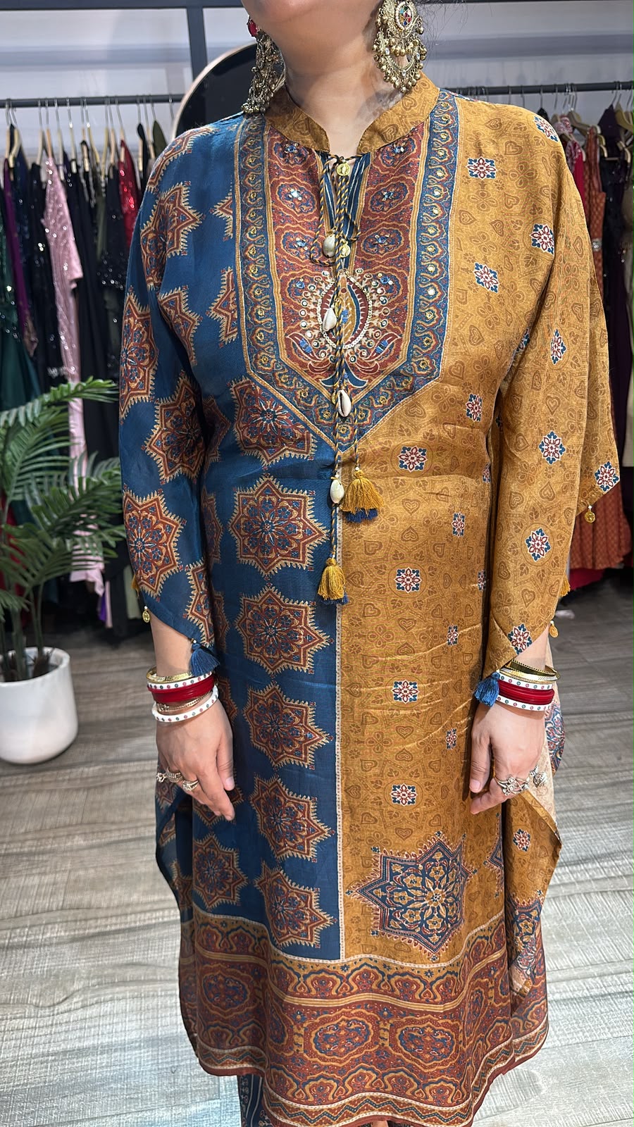 Kokka Designer DigitalCotton Kaftan