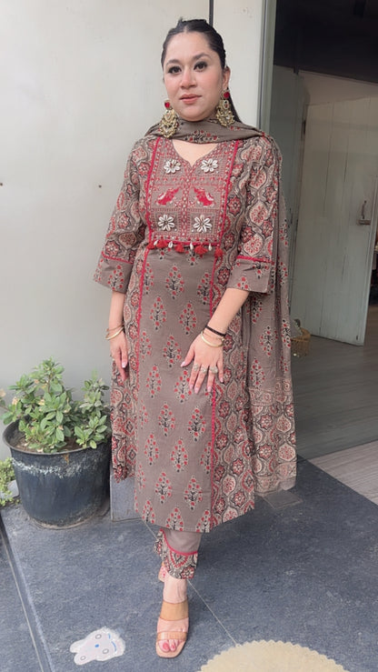 Shank Mouse Digital cotton Designer Suit
