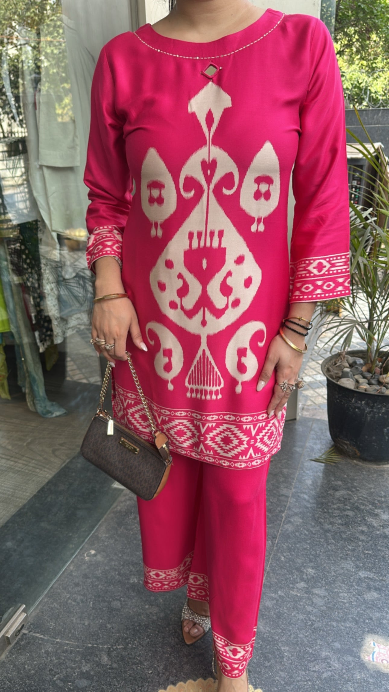 Korea Foshia Pink Digital Cordset