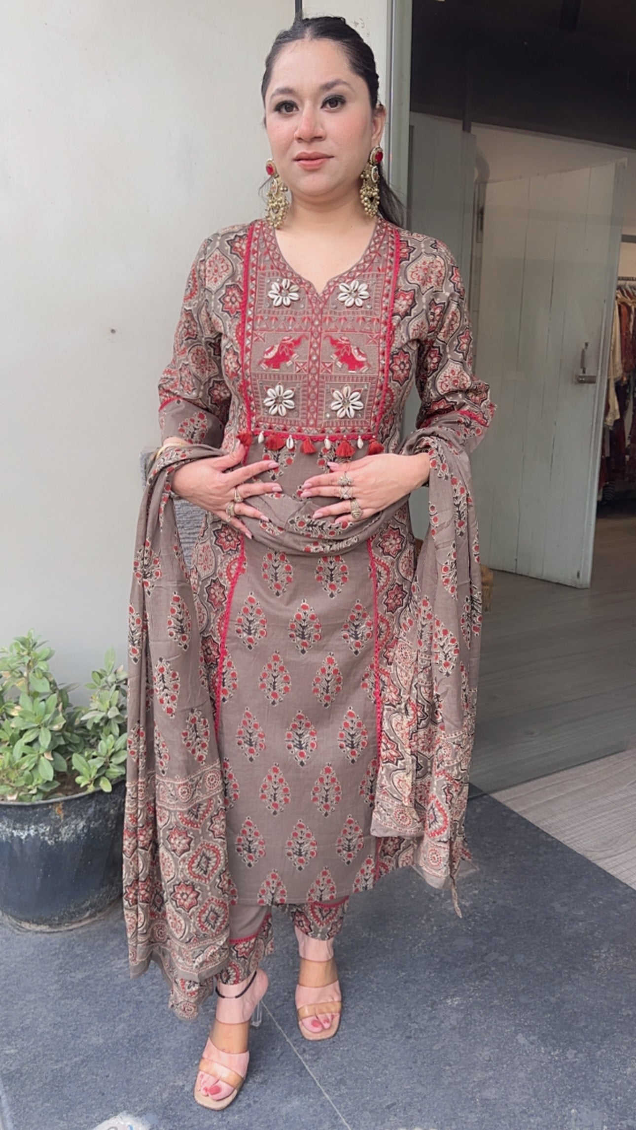 Shank Mouse Digital cotton Designer Suit