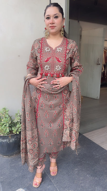 Shank Mouse Digital cotton Designer Suit